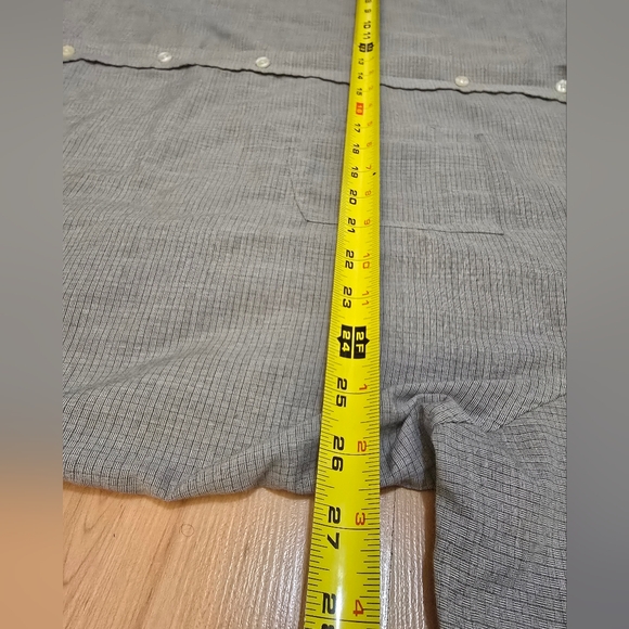 Balmain Paris Mens Button Down Shirt Gray Size Xxl - Picture 5 of 9